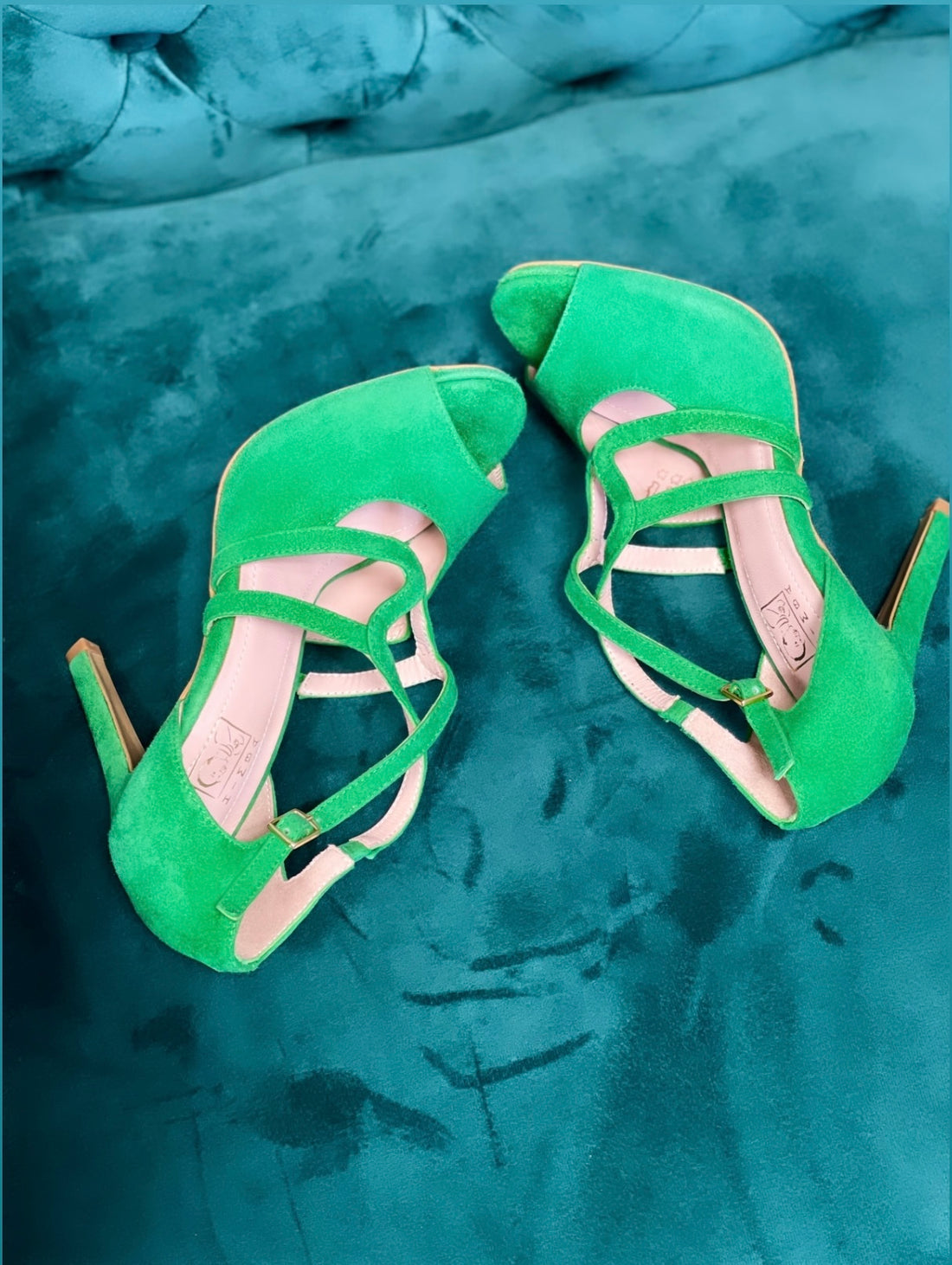 himba-fashion-chaussure-danse-femme-kizomba-cuir-daim-vert