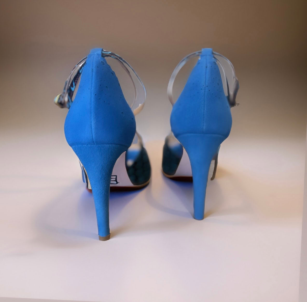 Escarpins de danse femme,cuir, tissu ethnique,Himba Shoes