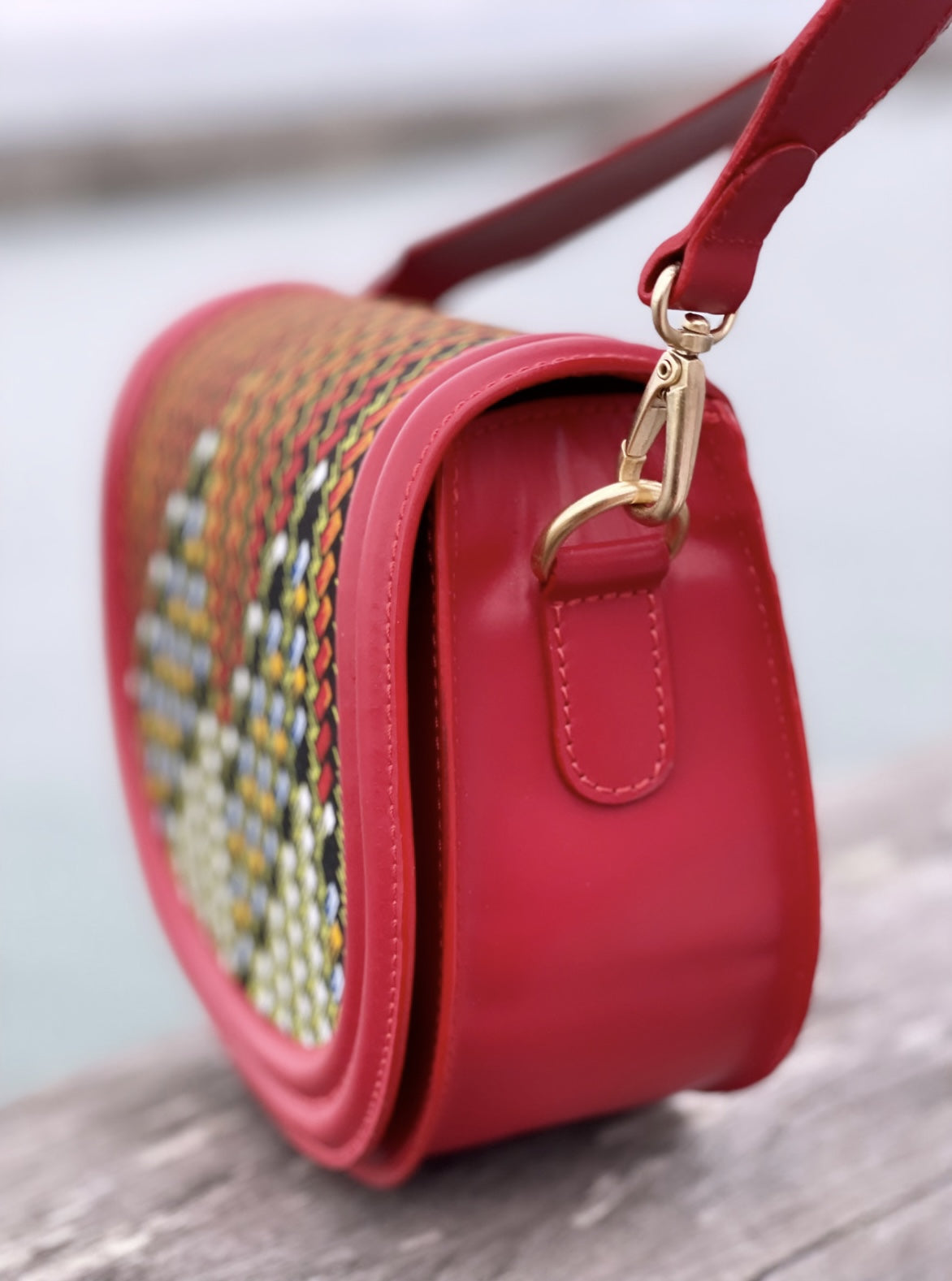 sac ethnique rouge Himba