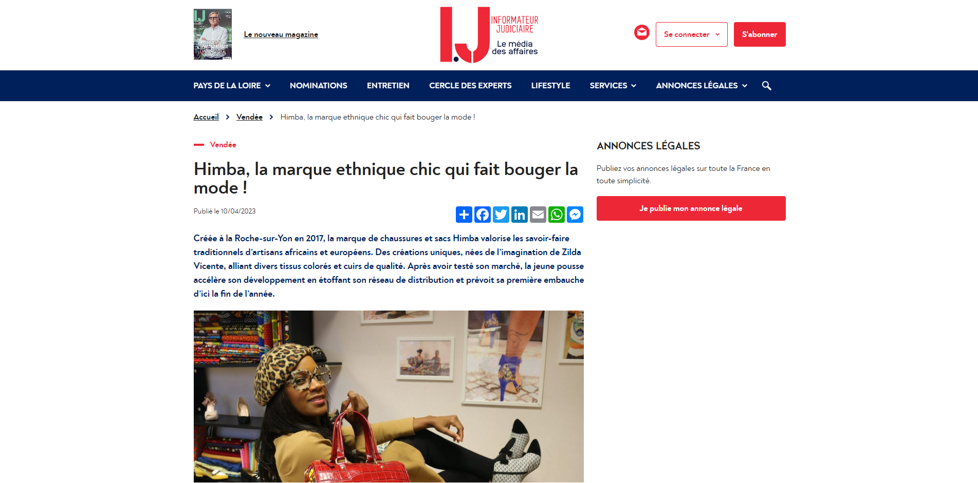 Himba, la marque ethnique chic qui fait bouger la mode