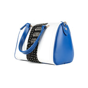 Sac a main en cuir et tissu Bogolan MARTIR