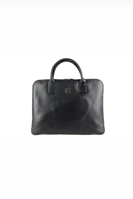 Le sac KWITT Himba est le choix parfait pour transporter votre ordinateur portable en toute sécurité et avec style. Avec sa combinaison de cuir véritable et de tissu éthique Wax, ce sac est à la fois original et tendance.