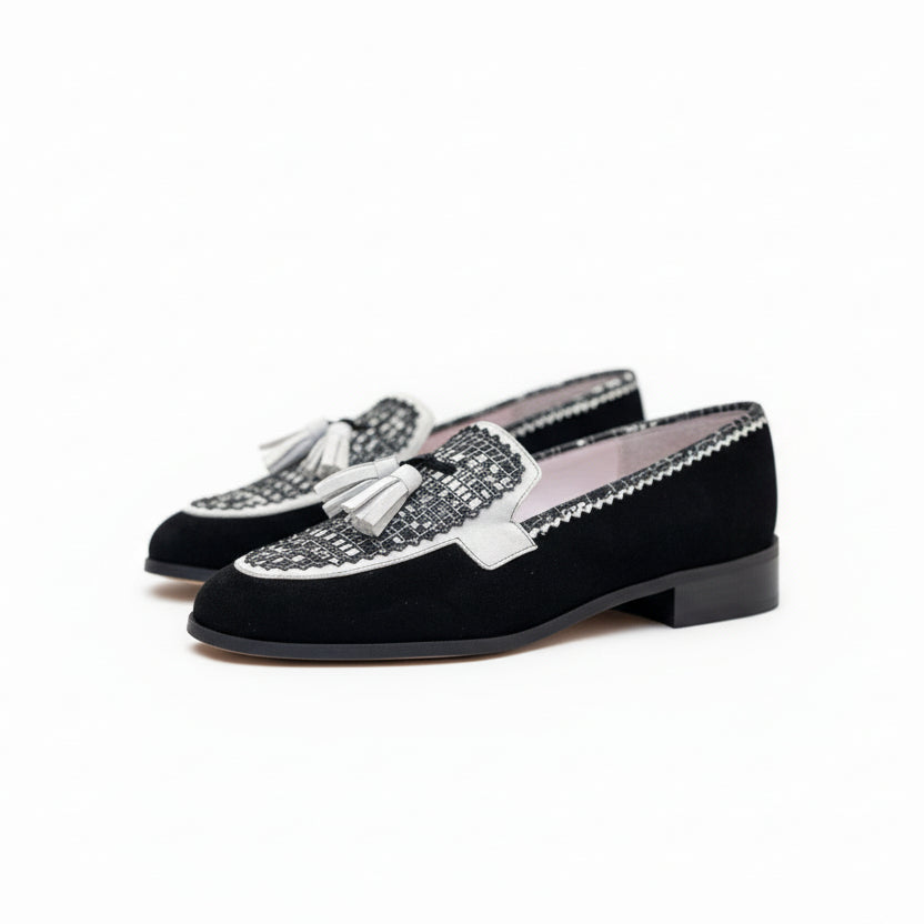 Les mocassins Zeno ajoutent une touche de charme et d'originalité à votre tenue de danse.