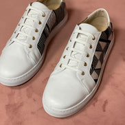 Sneakers KIVU – Élégance Artisanale et Style Audacieux en Cuir Wax