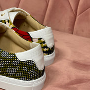 Sneakers NAMIBE – Fusion d’Élégance Artisanale et Design Unique en Cuir Wax