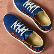 Sneakers MATADI – Élégance Vibrante et Savoir-Faire Artisanal en Cuir Wax