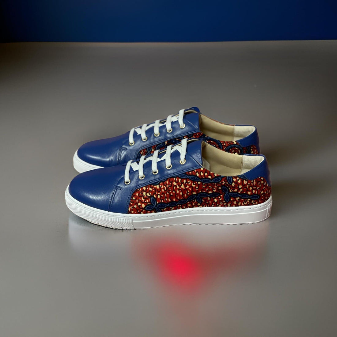 Sneakers MATADI – Élégance Vibrante et Savoir-Faire Artisanal en Cuir Wax