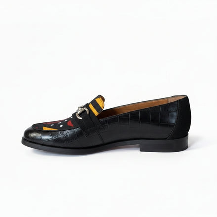 mocassins-gohala-cuir-effet-croco-bogolan-himba-fashion