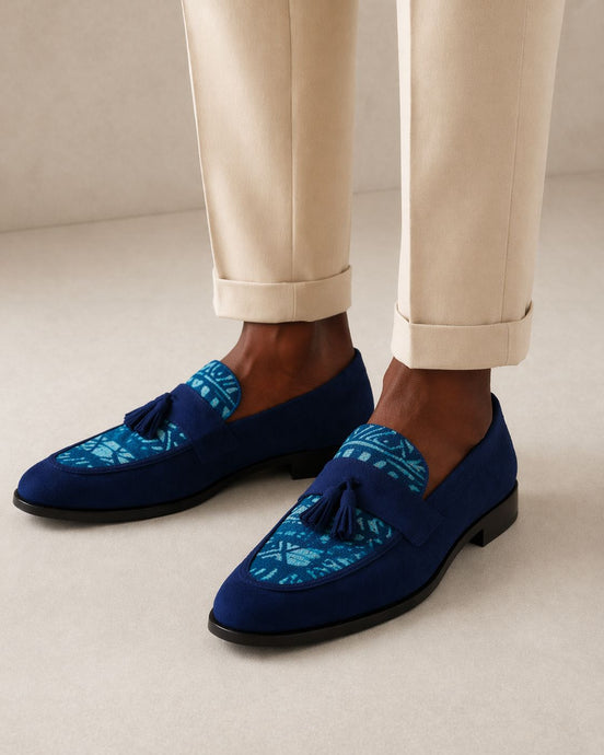 Mocassins TERANGA Bleu