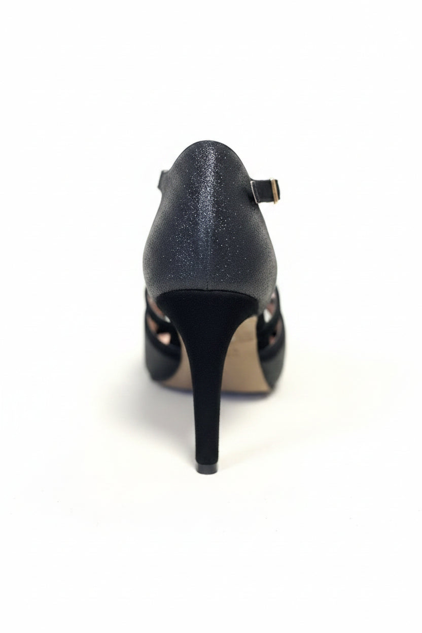 Himba-chaussures-Kizomba-femme-confortables-cuir-noir-glitter