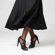 Himba-chaussures-Kizomba-femme-confortables-cuir-noir-glitter